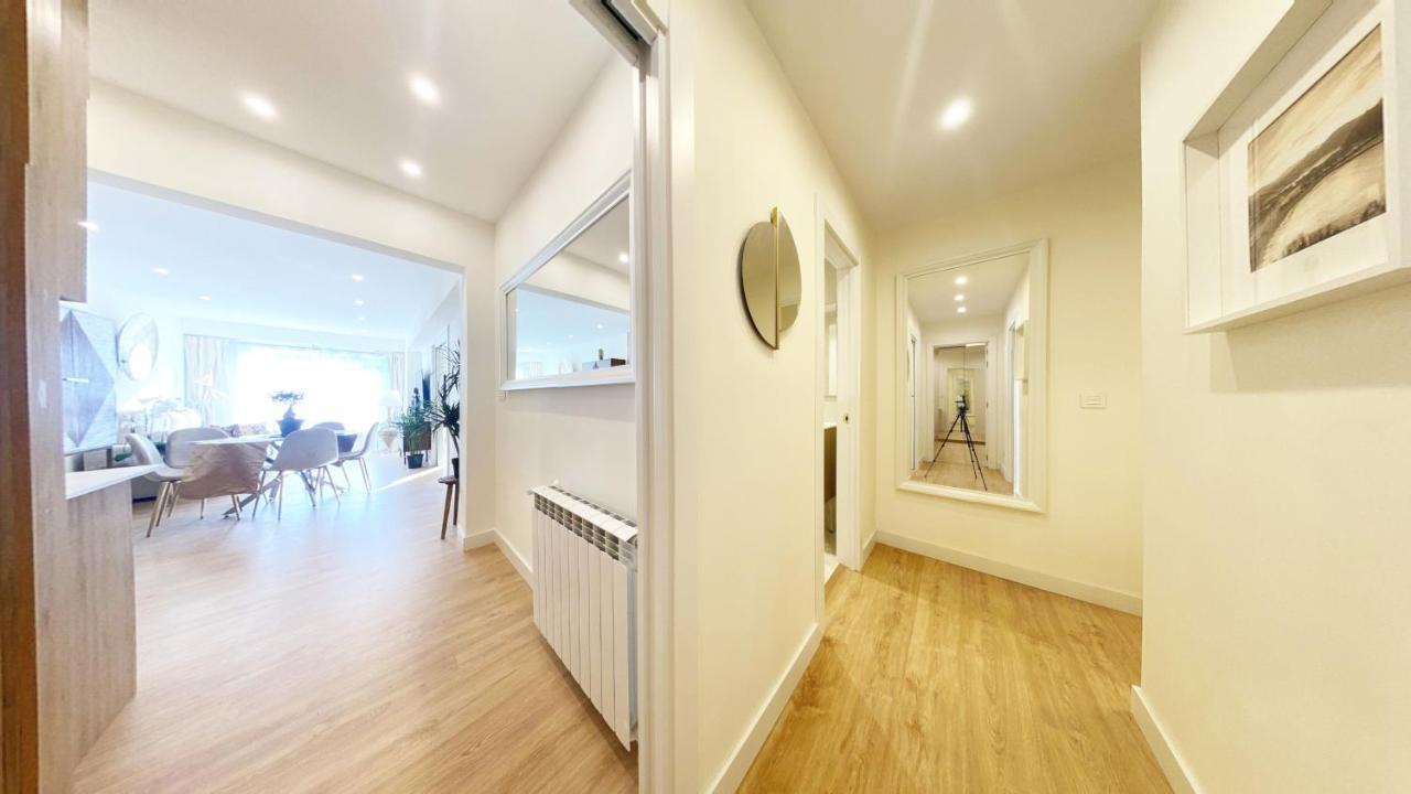 Miramar Luxurious Flat, 3 Double Rooms, Free Parking, Terrace, Completely New San Sebastián Kültér fotó