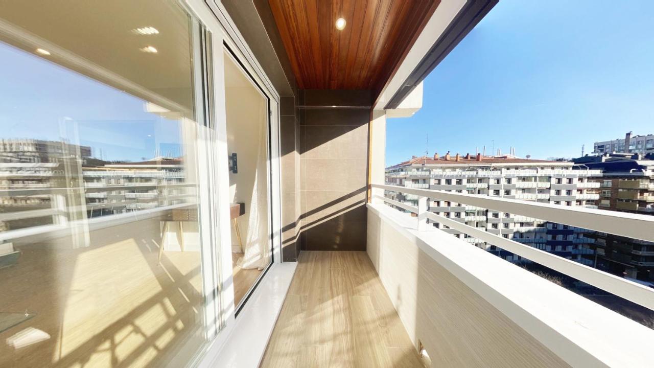 Miramar Luxurious Flat, 3 Double Rooms, Free Parking, Terrace, Completely New San Sebastián Kültér fotó